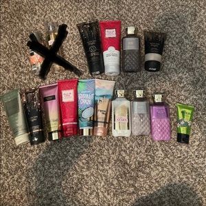 Bath and body works lotion etc